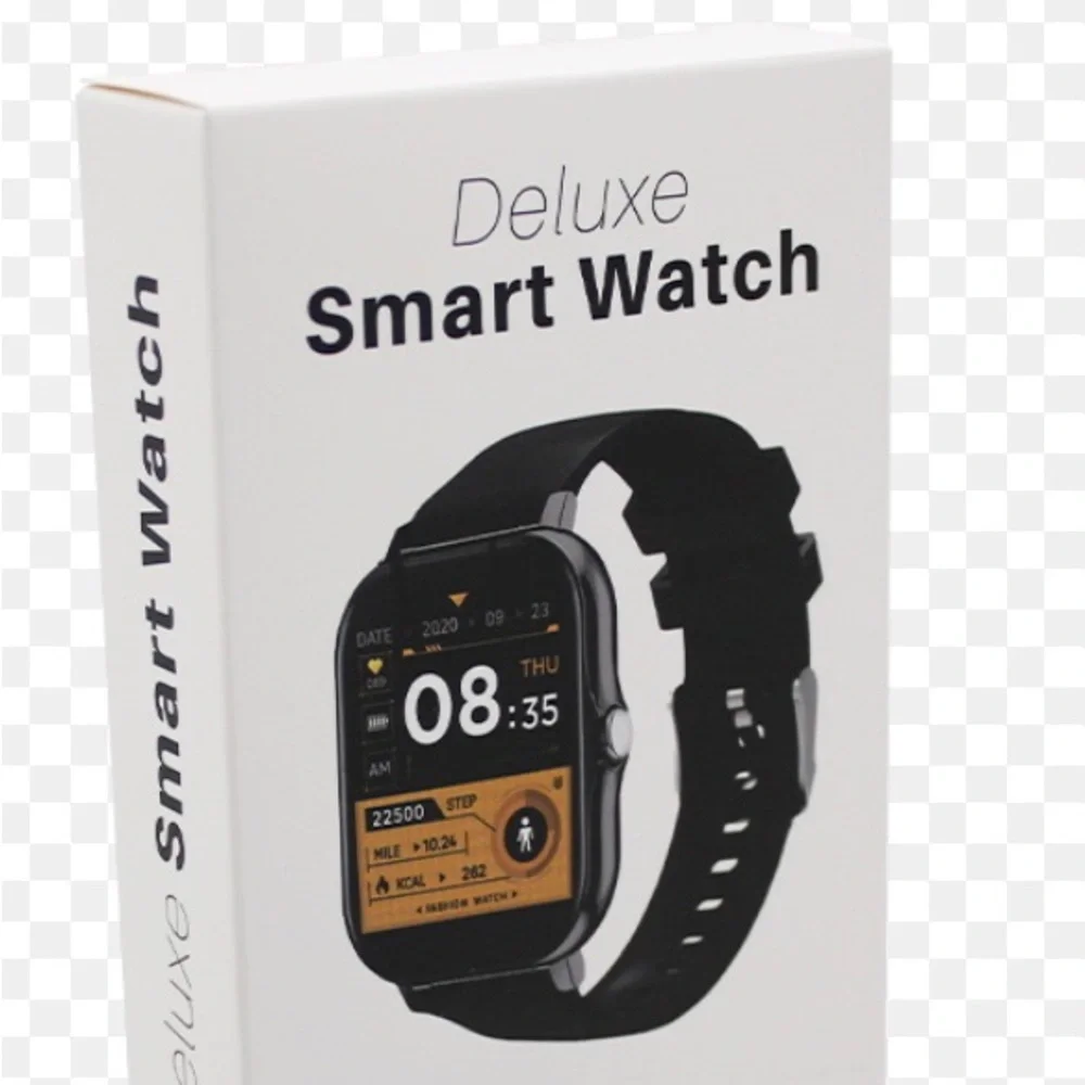 Smartwatch with Black Band